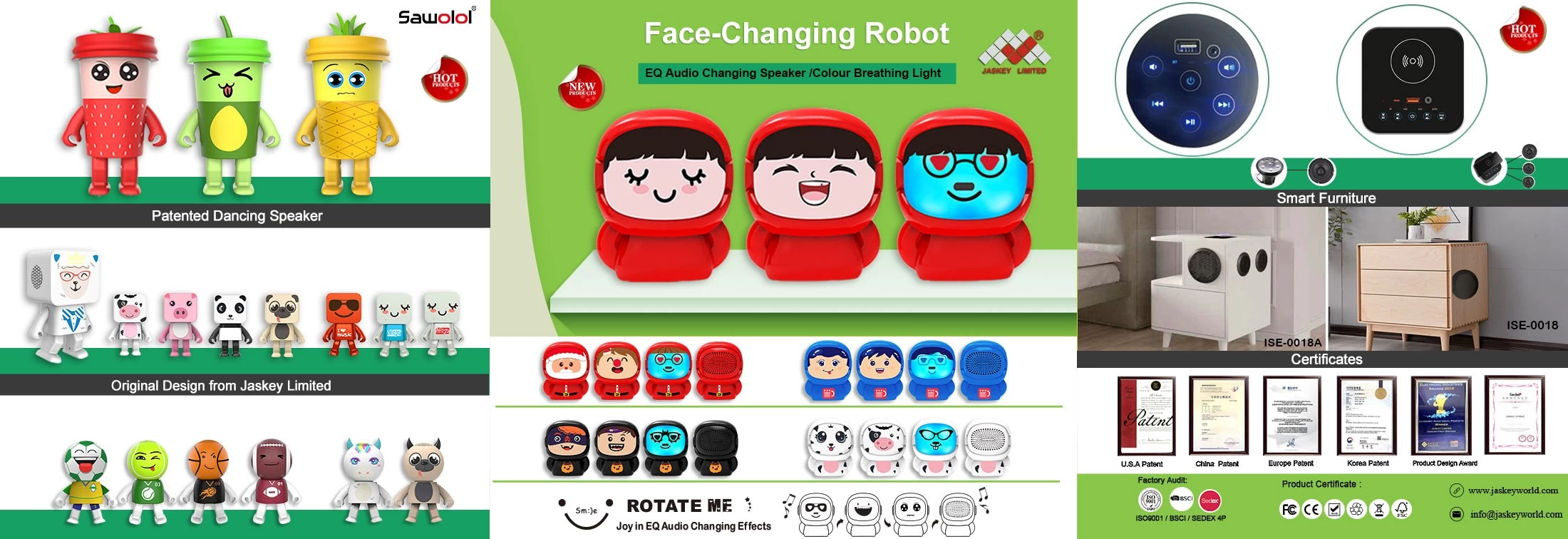 Face-changing Robot