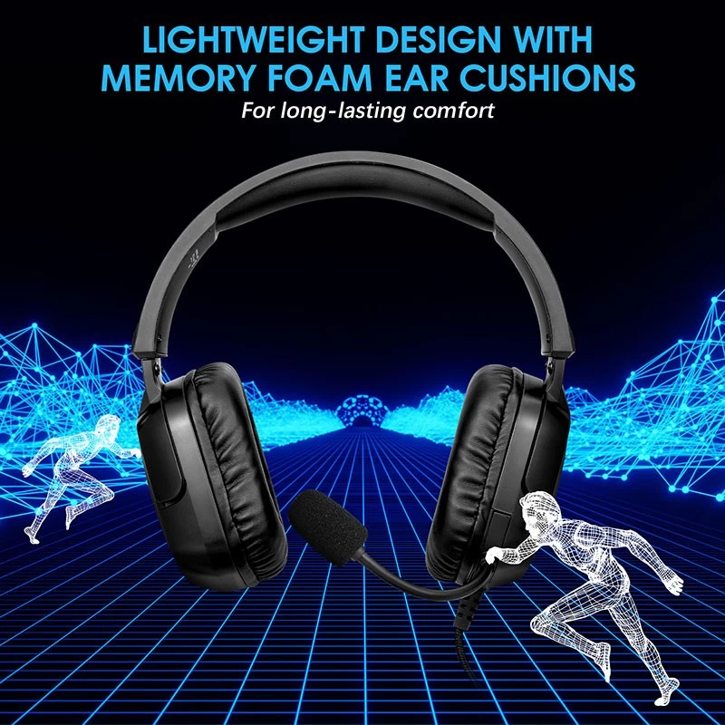 China 5MM Gaming Headset-50MM Drivers,Omni Mic,ABS manufacturer