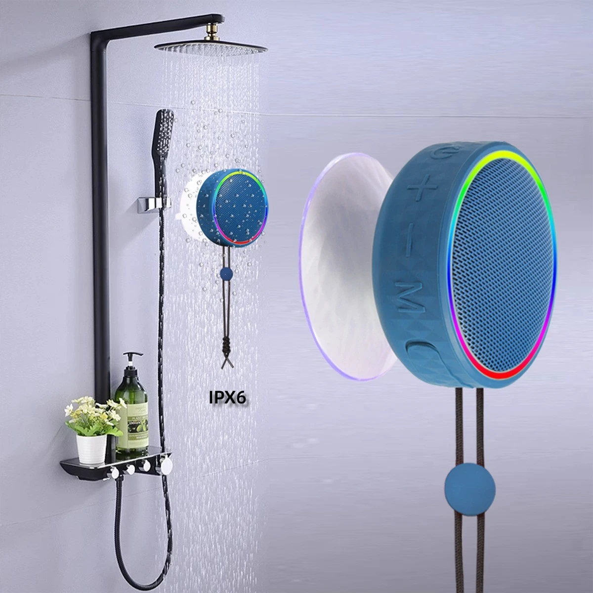 Çin Vantuz su geçirmez Hoparlör üretici firma