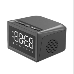 China Audio Manufacturer Unlocks New Market Opportunity with Clock Bluetooth Wireless-charging Speaker