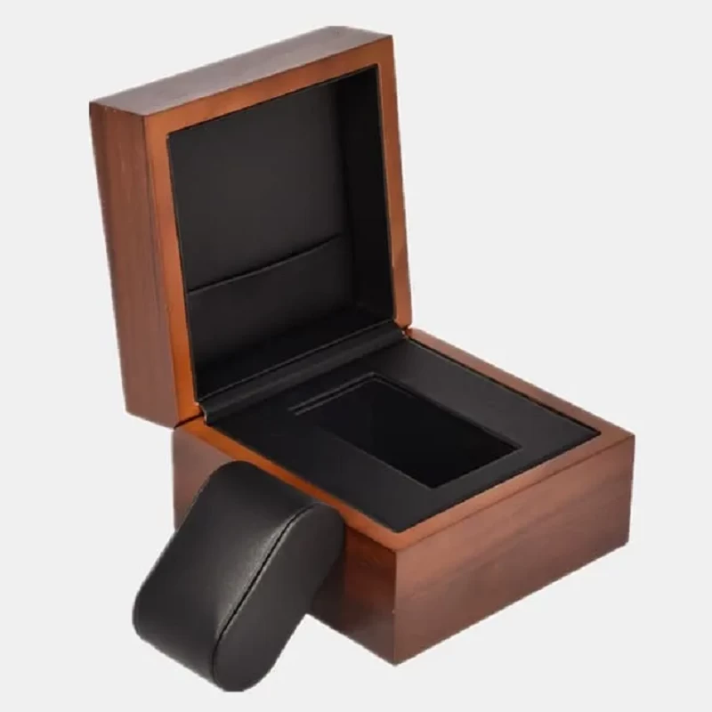 hight quality customize wooden jewelry packaging box gift watch box cushion display watch