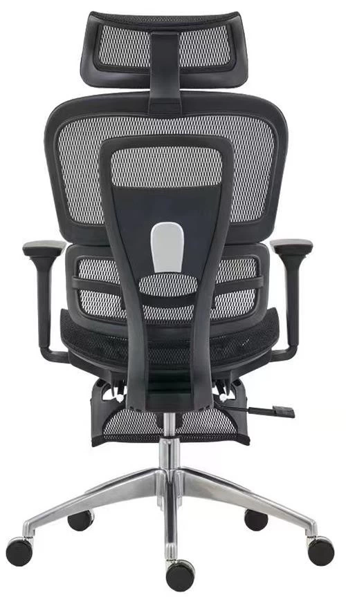 Newcity 809AR High Quality Ergonomic Reclining Chair With Footrest Nylon Full Mesh Back & Seat Ergonomic Office Chair Multi-Functional Ergonomic Mesh Chair Supplier China