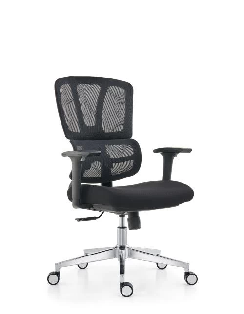 Newcity 808BF Высококачественный сетчатый стул Удобный дизайн Сетчатый стул со средней спинкой Лучший современный сетчатый стул Регулируемый менеджер Сетчатый стул Поставщик Фошань, Китай