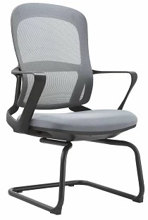 Китай Newcity 554C Стул для посетителей конференц-зала Высококачественный сетчатый стул для посетителей Офисная мебель Фиксированная рука Индивидуальный конференц-зал Офисный стул для посетителей Поставщик Фошань, Китай производителя