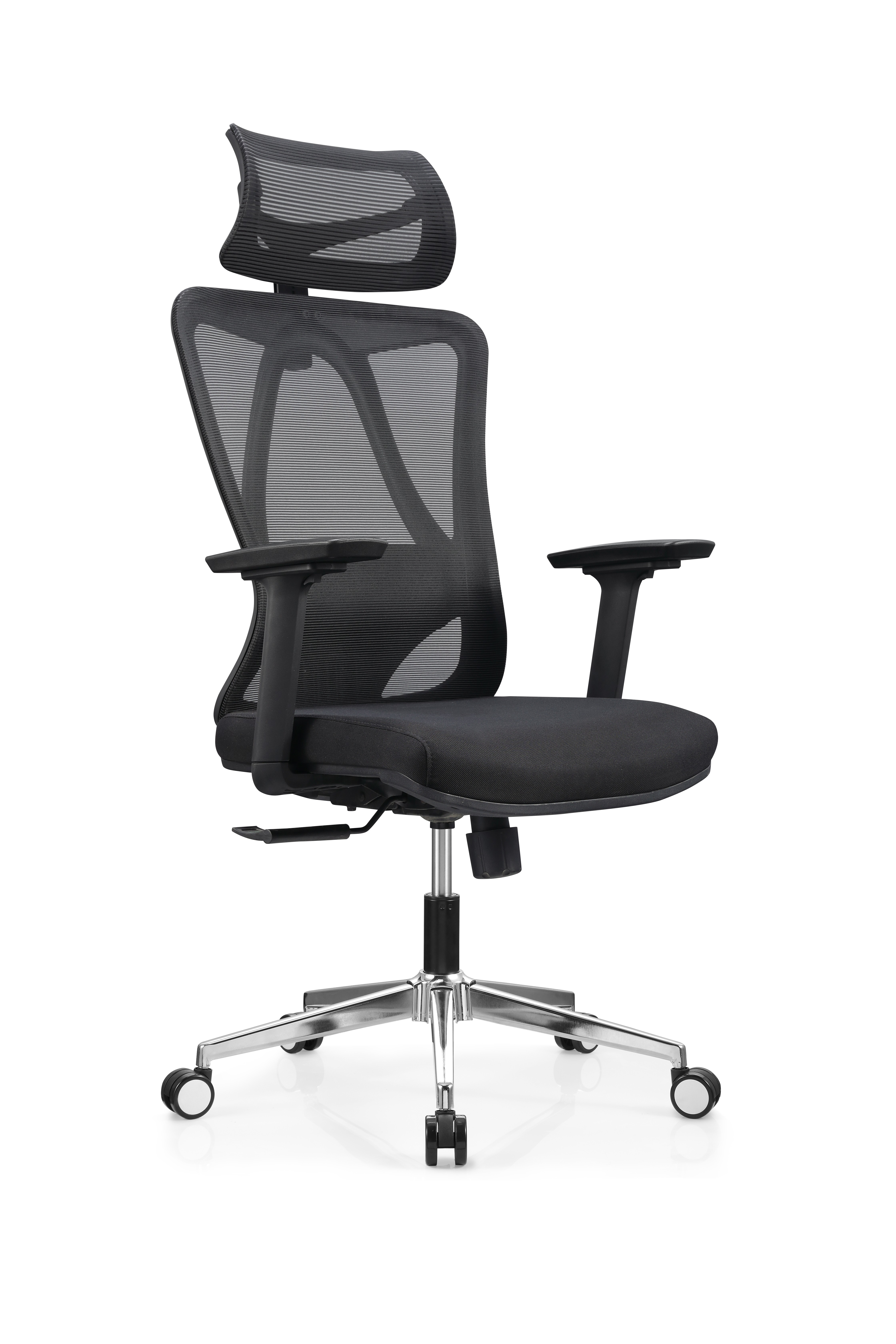Newcity 649A Chaise de bureau ergonomique en maille ergonomique à dossier haut Nouveau design Meubles d'usine Fournisseur de chaise de direction en maille pivotante moderne en maille Foshan Chine