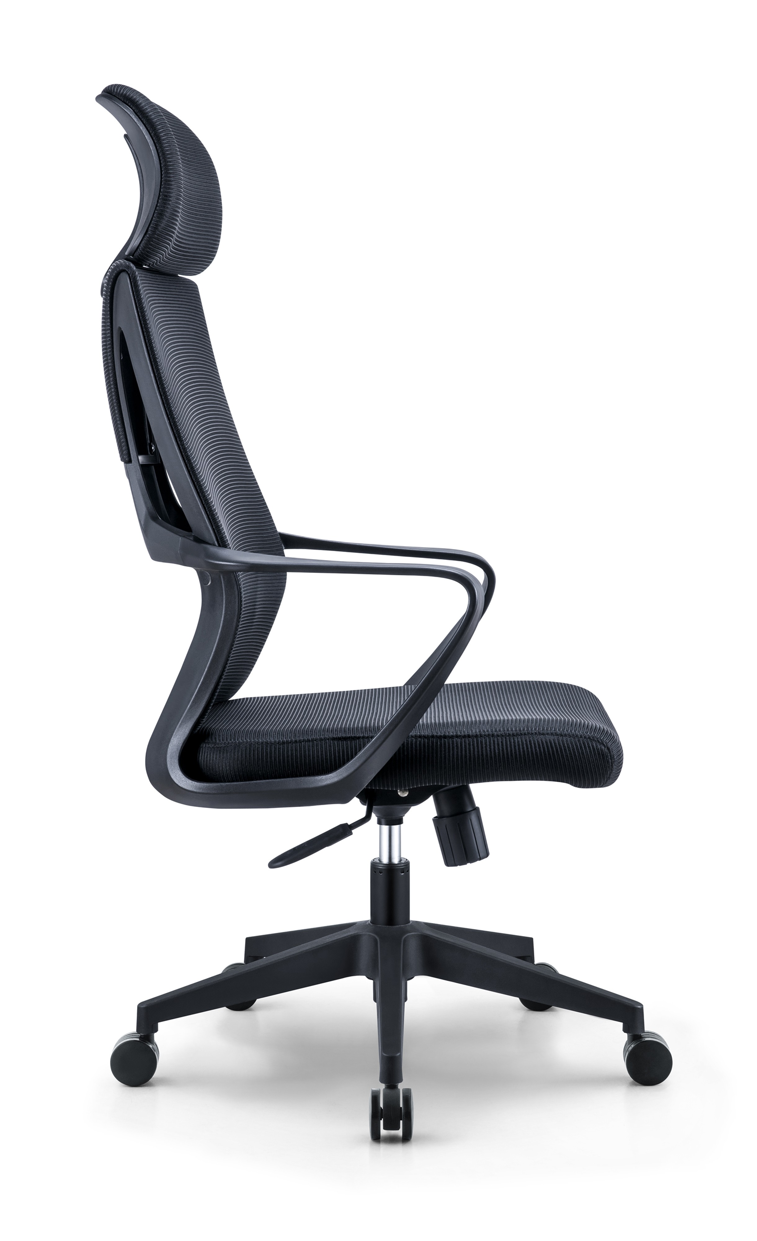 Newcity 544A حار بيع الحديثة عالية الظهر شبكة كرسي أفضل الأسعار شبكة كرسي قابل للتعديل مسند الرأس شبكة كرسي الموظفين قطب كرسي أثاث المكاتب المورد فوشان الصين