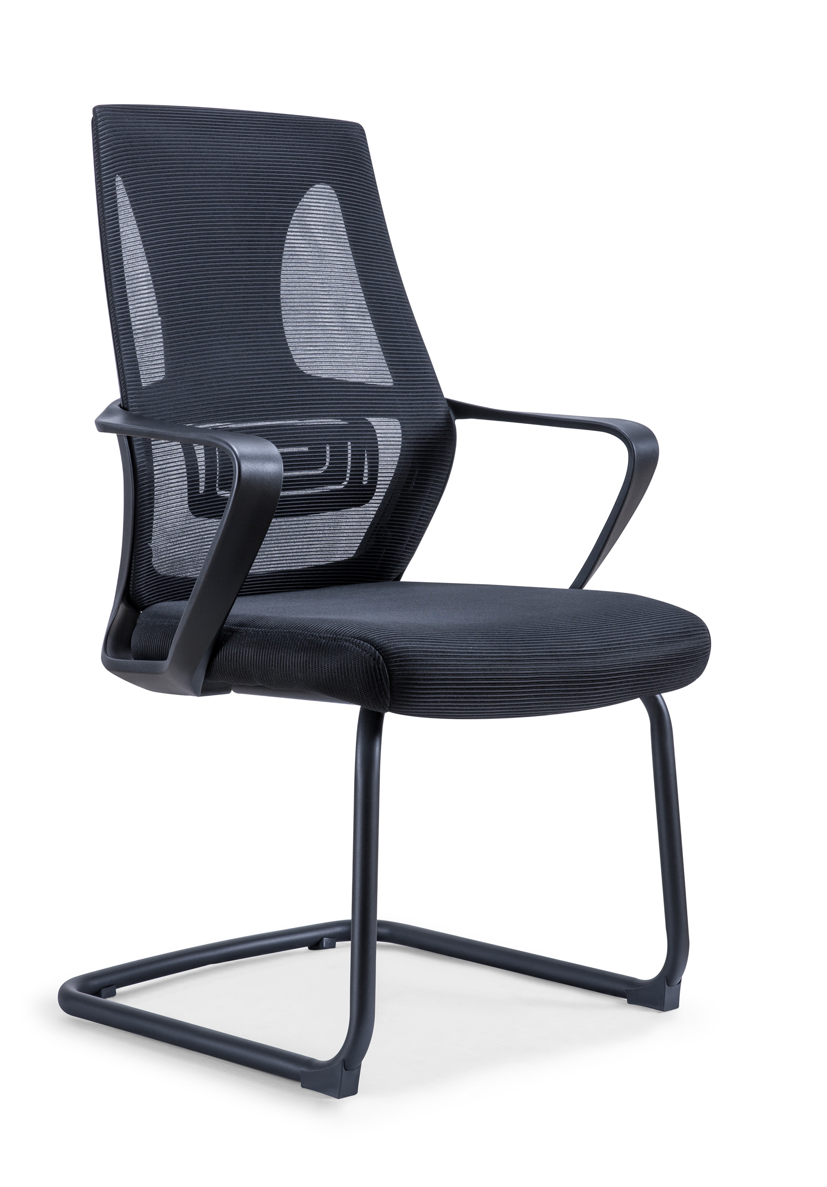 Newcity 544C Mobiliario de oficina de alta calidad Sala de reuniones comerciales Oficina de trabajo moderna Silla de malla Sala de espera Invitado Proveedor de sillas para visitantes Foshan China