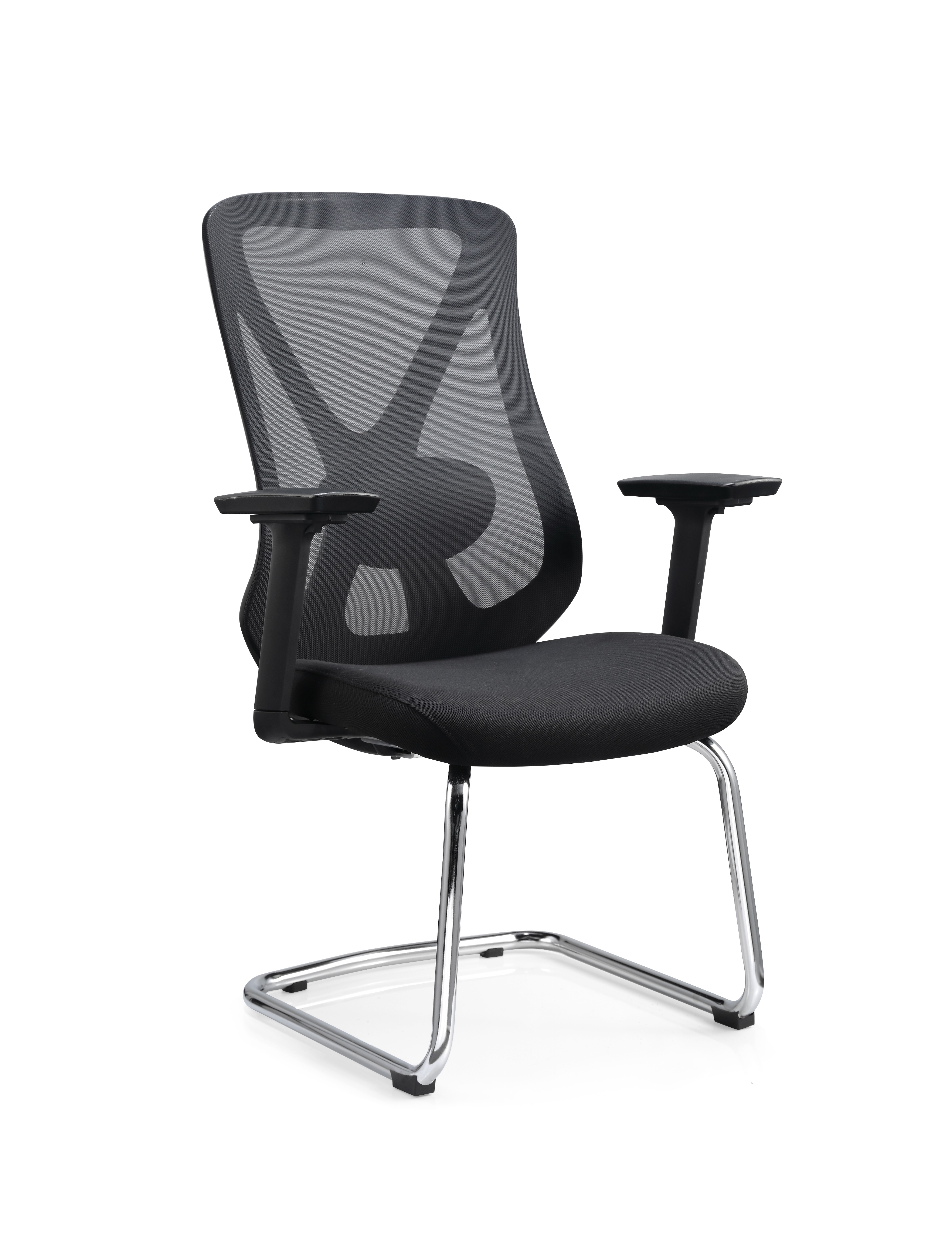 Newcity 629C 现代 3D 可调节扶手访客网椅制造商直销办公室访客椅高品质访客椅行政访客椅供应商中国佛山