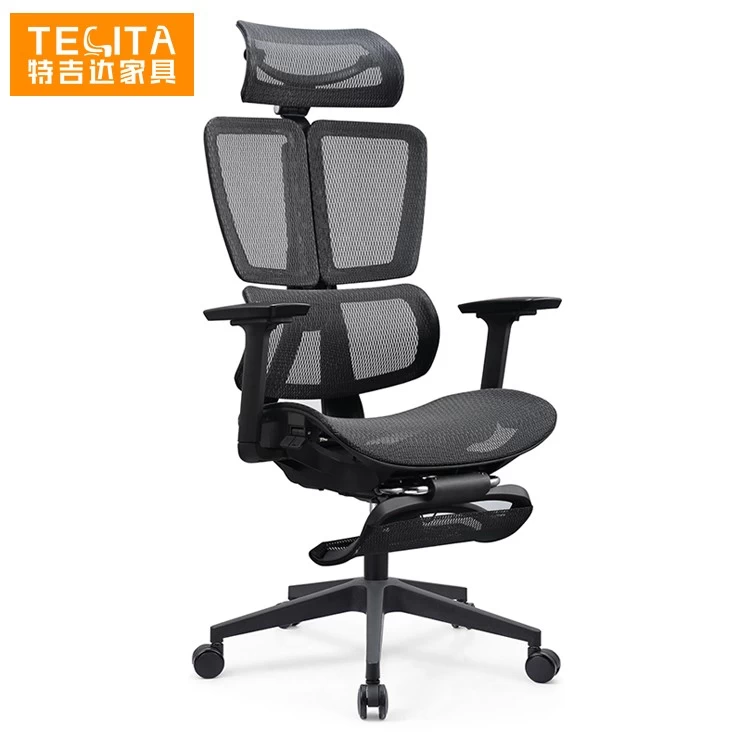 Newcity 806AR com encosto alto Melhor design ergonômico com encosto Cadeira de malha Cadeira de malha moderna com altura ajustável Cadeira de malha de alta qualidade Custome Fornecedor de cadeira de malha ergonômica Foshan China