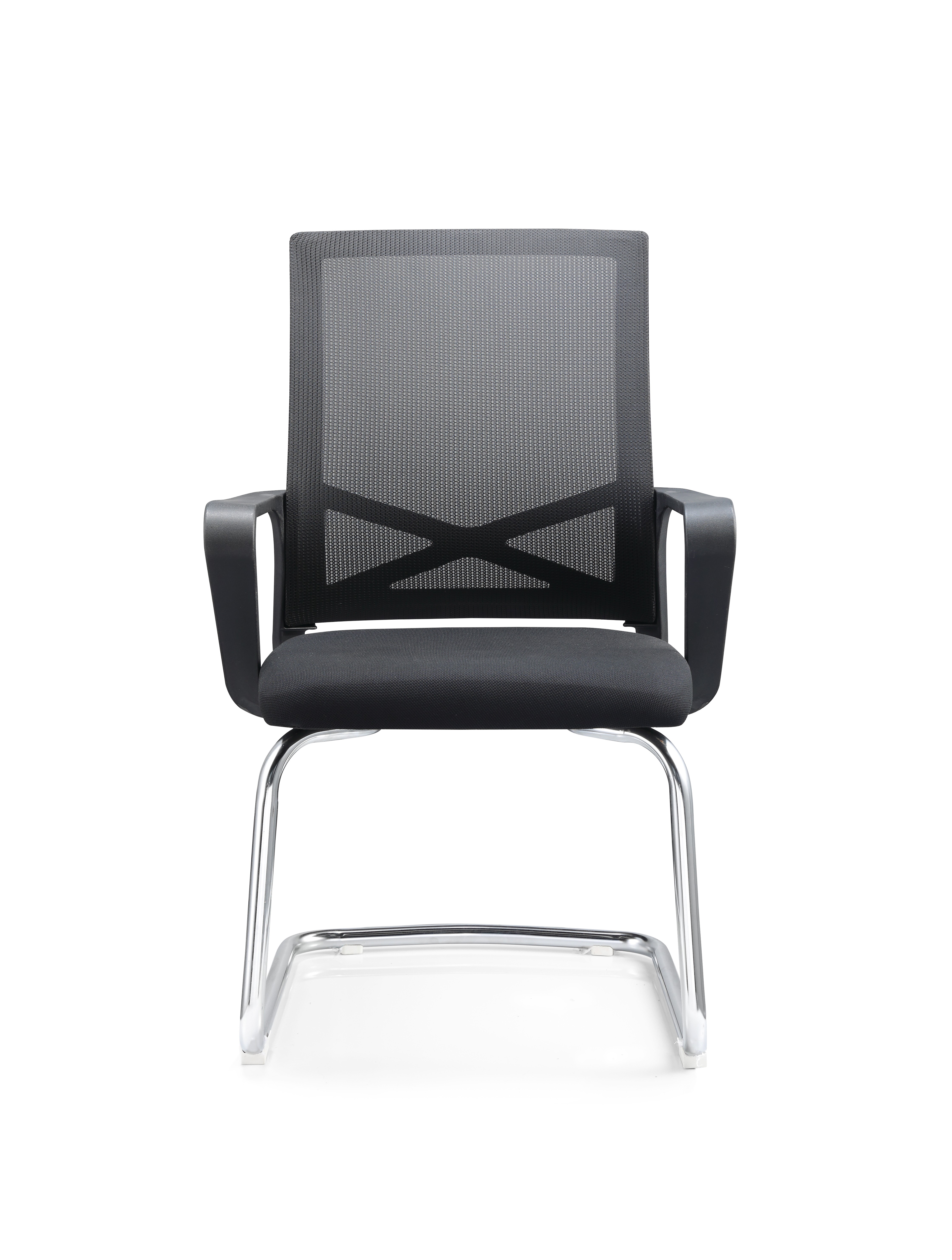 חרסינה 2024 Newcity 552C באיכות גבוהה זול מתכת כרום כיסא מבקרים עיצוב מודרני יצרן סיטונאי כיסא מבקרים משרד כיסא כנס מבקרים ברשת עם רגל כרום ספק סין יַצרָן