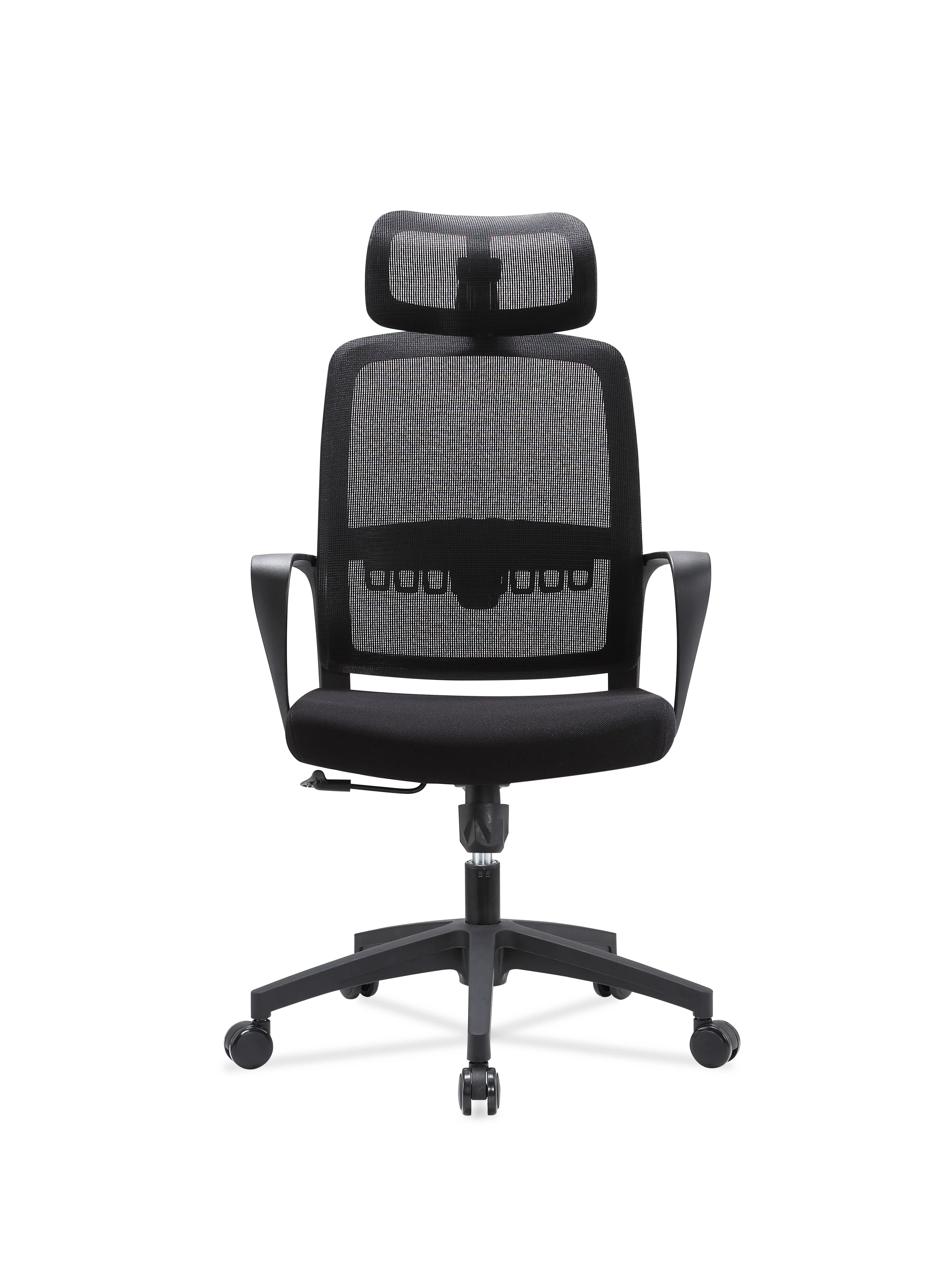 Trung Quốc Newcity 555A Ghế văn phòng máy tính giá cả phải chăng Hệ thống khóa nghiêng thiết kế hiện đại Ghế nhân viên màu đen với lưng lưới nhựa PP nhà chế tạo