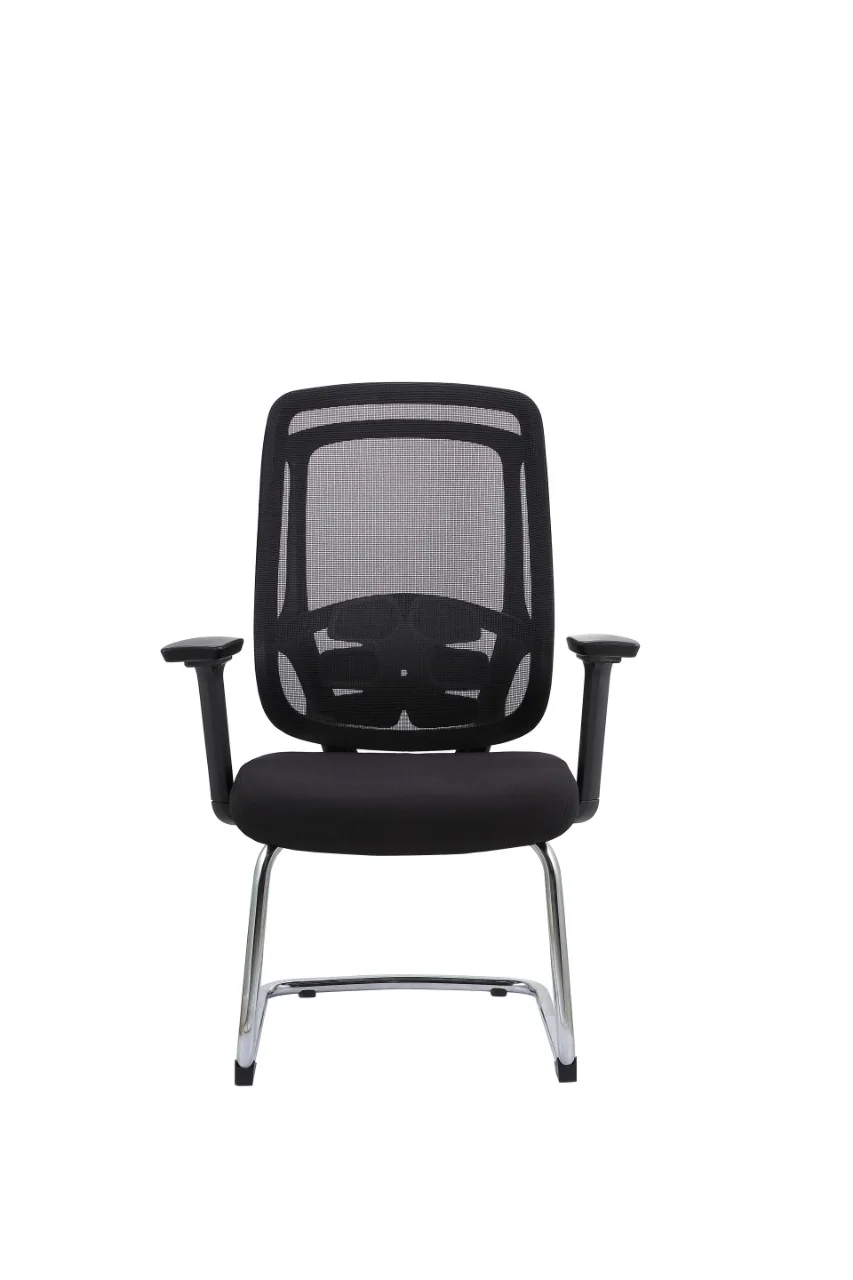Trung Quốc Newcity 618C Ghế hội nghị văn phòng đơn giản tốt nhất Ghế tiếp khách màu đen thoải mái Ghế tiếp tân điều hành nhà chế tạo