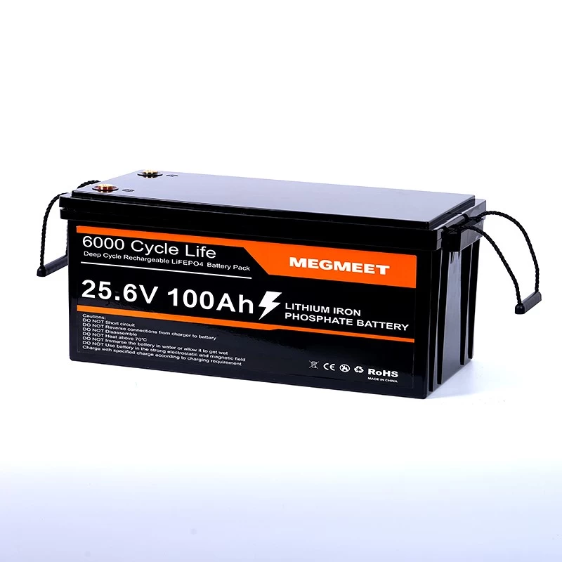China OEM ODM Solar Power Energy Storage Battery 24V 100Ah Lifepo4 Battery Solar Lithium Ion Batteries Pack manufacturer