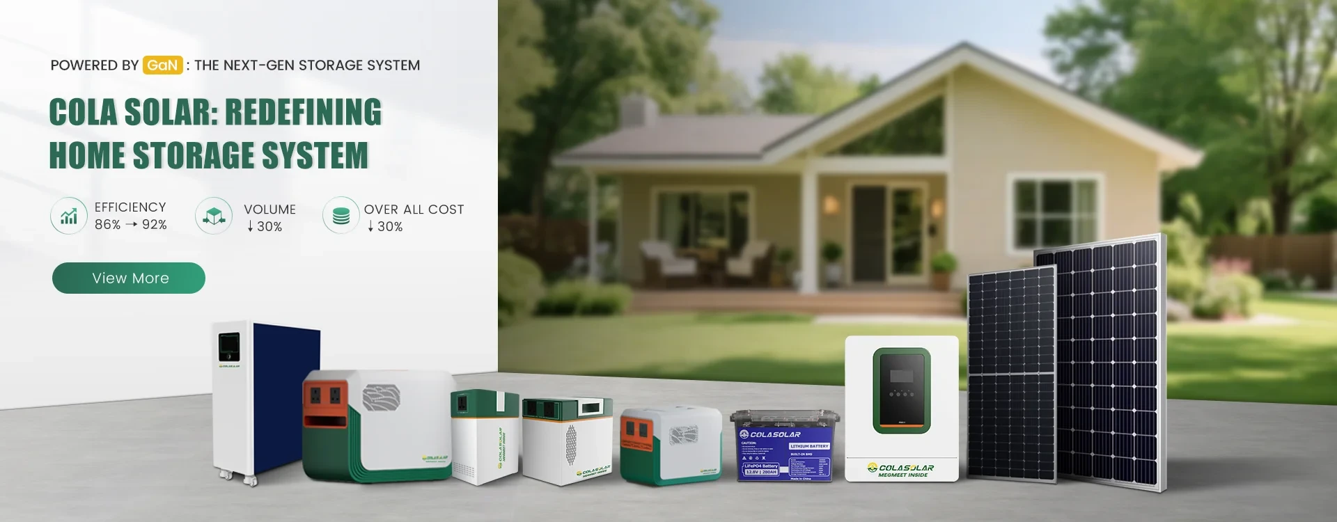 Megmeet Home Energy Storage Solar Generator Station Lithium Battery Pack ODM Factory