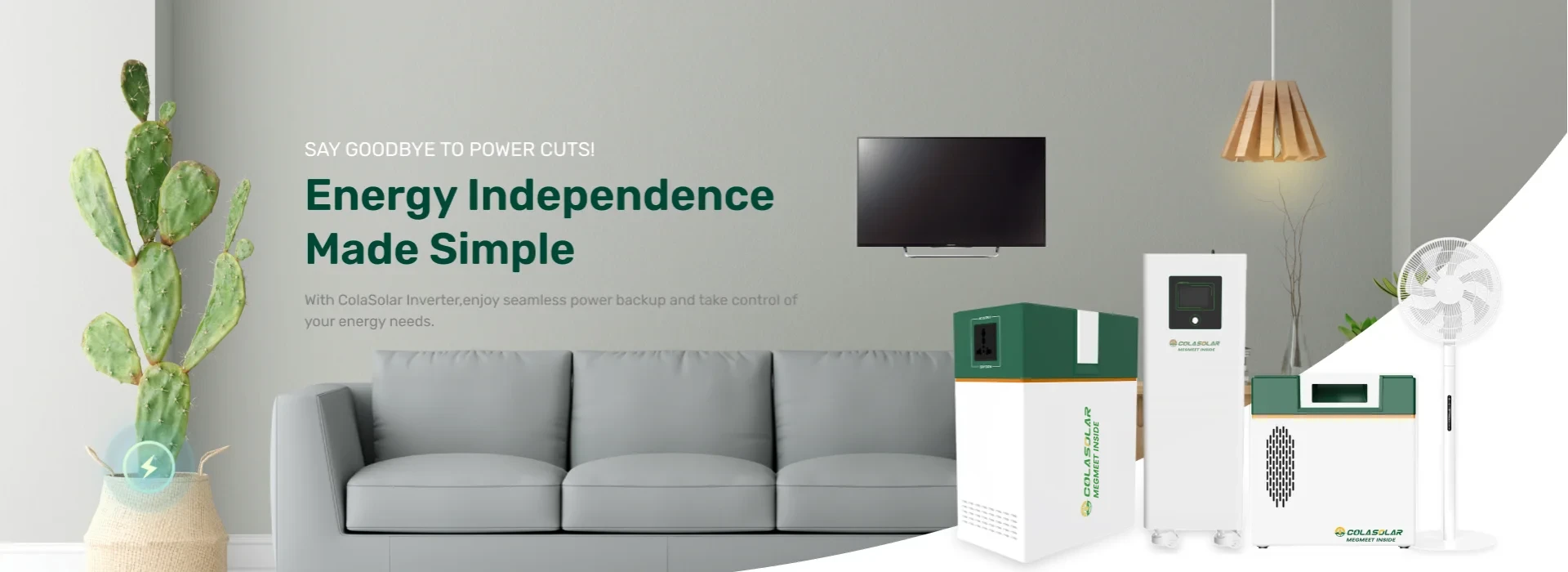 Megmeet portable power station 180Wt to 3600W fo outdoor solar power supply