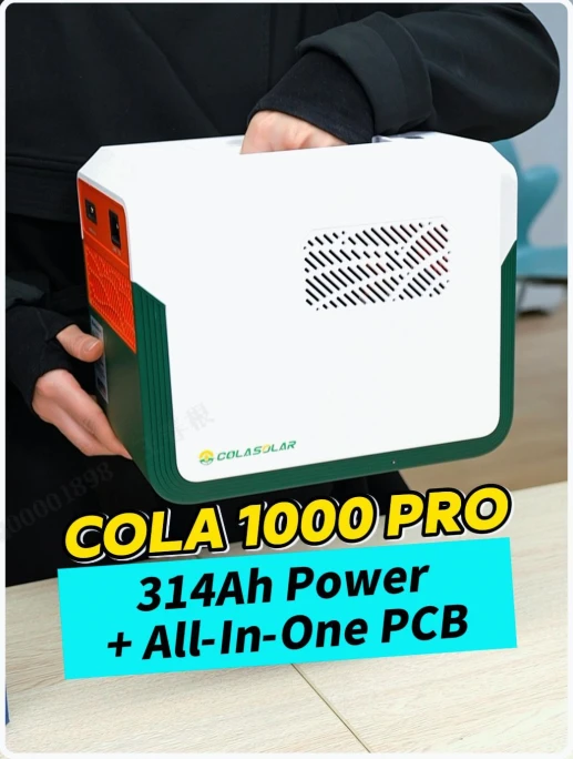 Megmeet Cola 1000 Plus 1004Wh ultra-large capacity portable power bank can power your home for an day