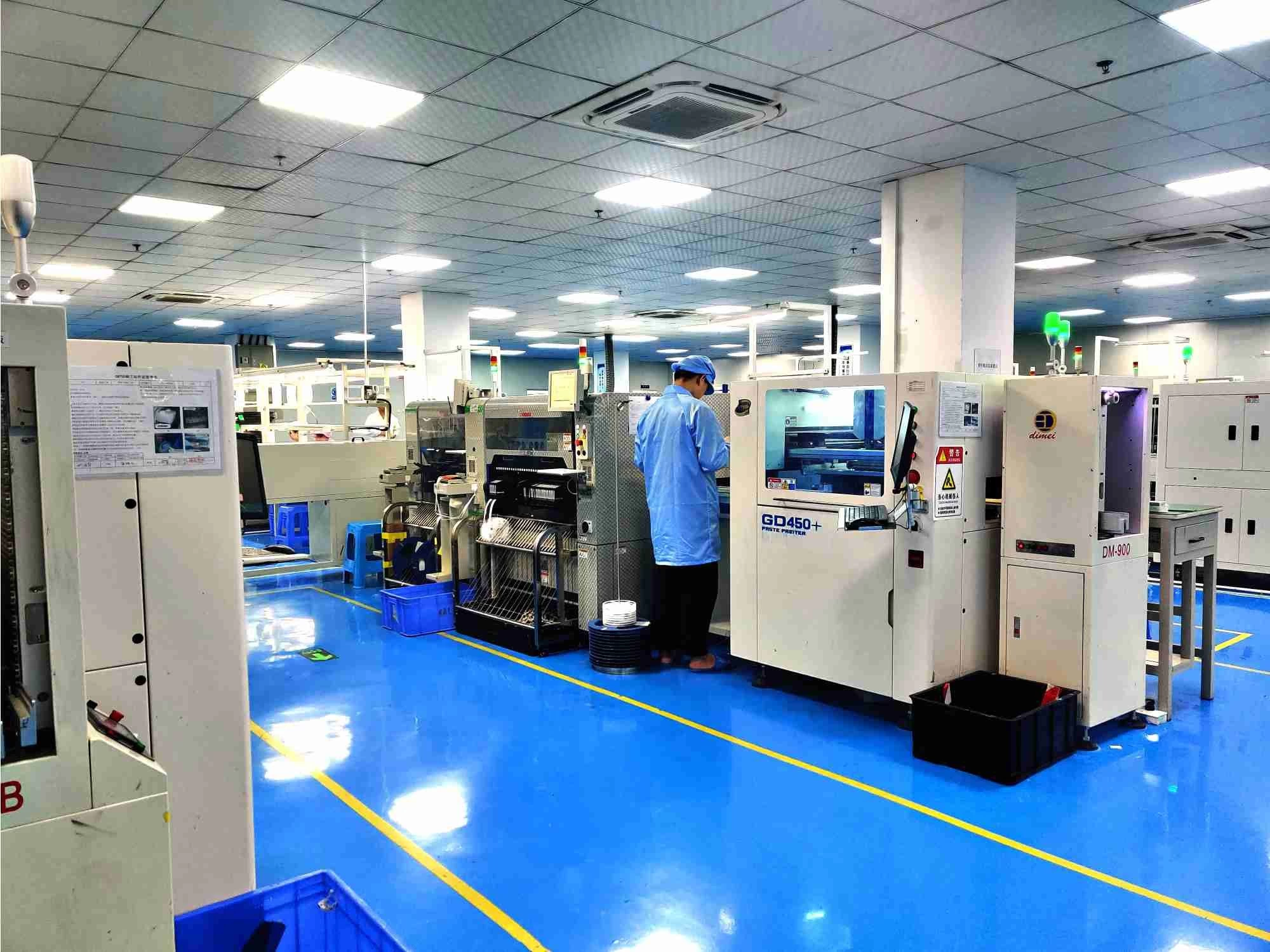 Huagon SMT factory's overview
