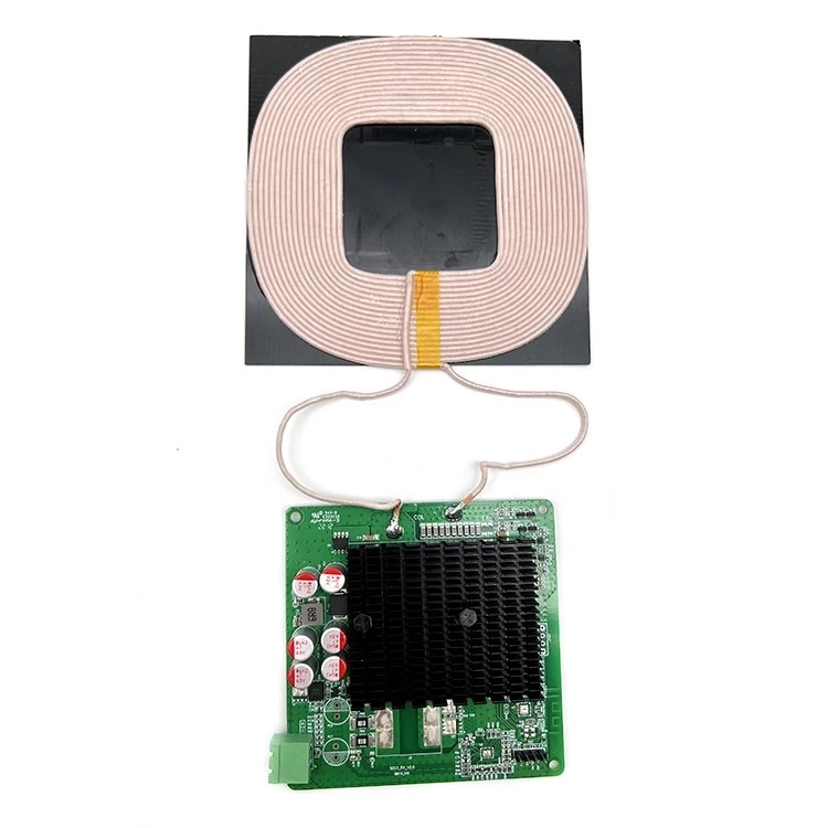 China 100W 200W 25V 30V 36V 4A super fast charging wireless charging transmitter receiver wireless charger  module for wireless charging manufacturer