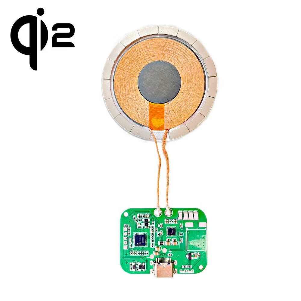 Cina Fornitore di caricabatterie rapido Qi2 in Cina Qi2 15w pad di ricarica wireless produttore