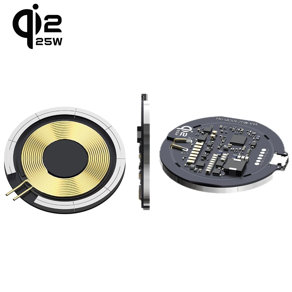 China 25W Qi2.2 fast wireless charging module wireless charger manufacturer