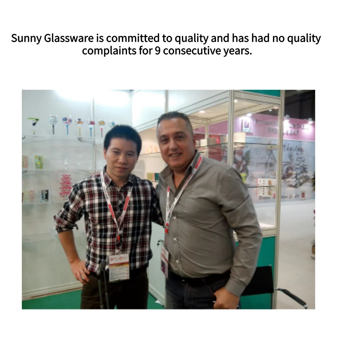 Sunny Glassware is committed to quality