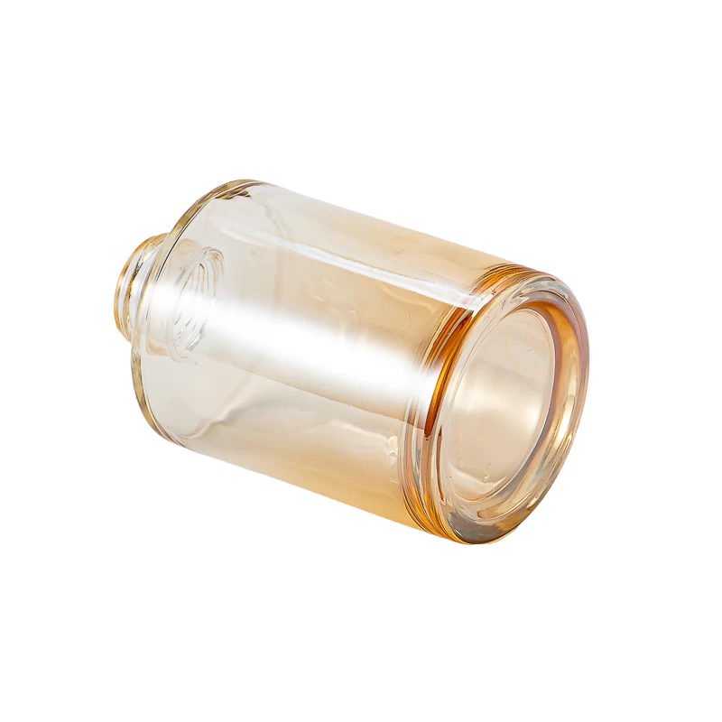 China Luxury Gradient Color Fragrance Glass Bottle 150 ml Empty Glass Diffuser Bottles manufacturer