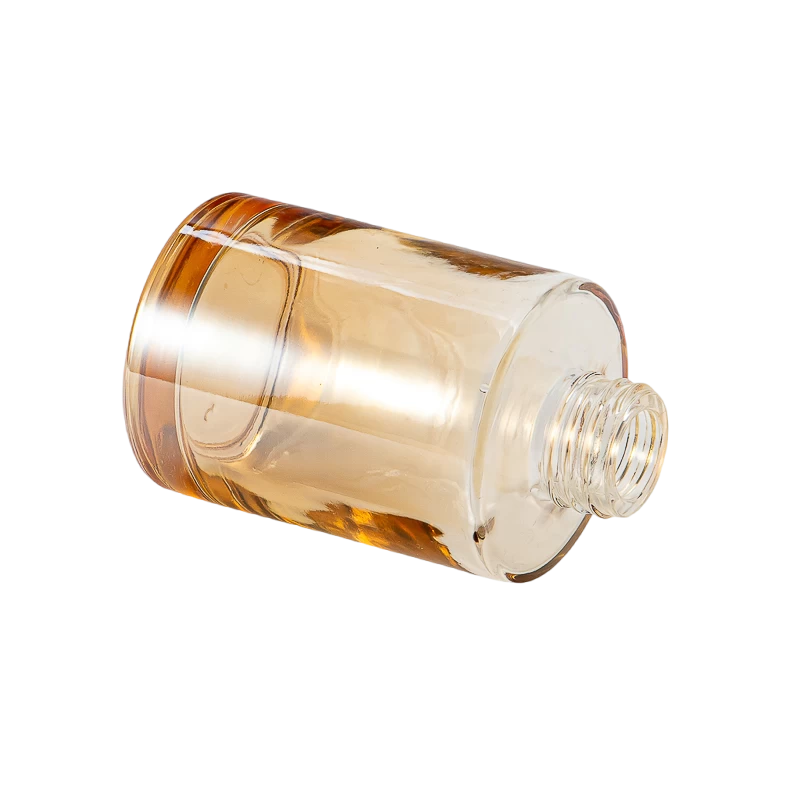 China Luxury Gradient Color Fragrance Glass Bottle 150 ml Empty Glass Diffuser Bottles manufacturer