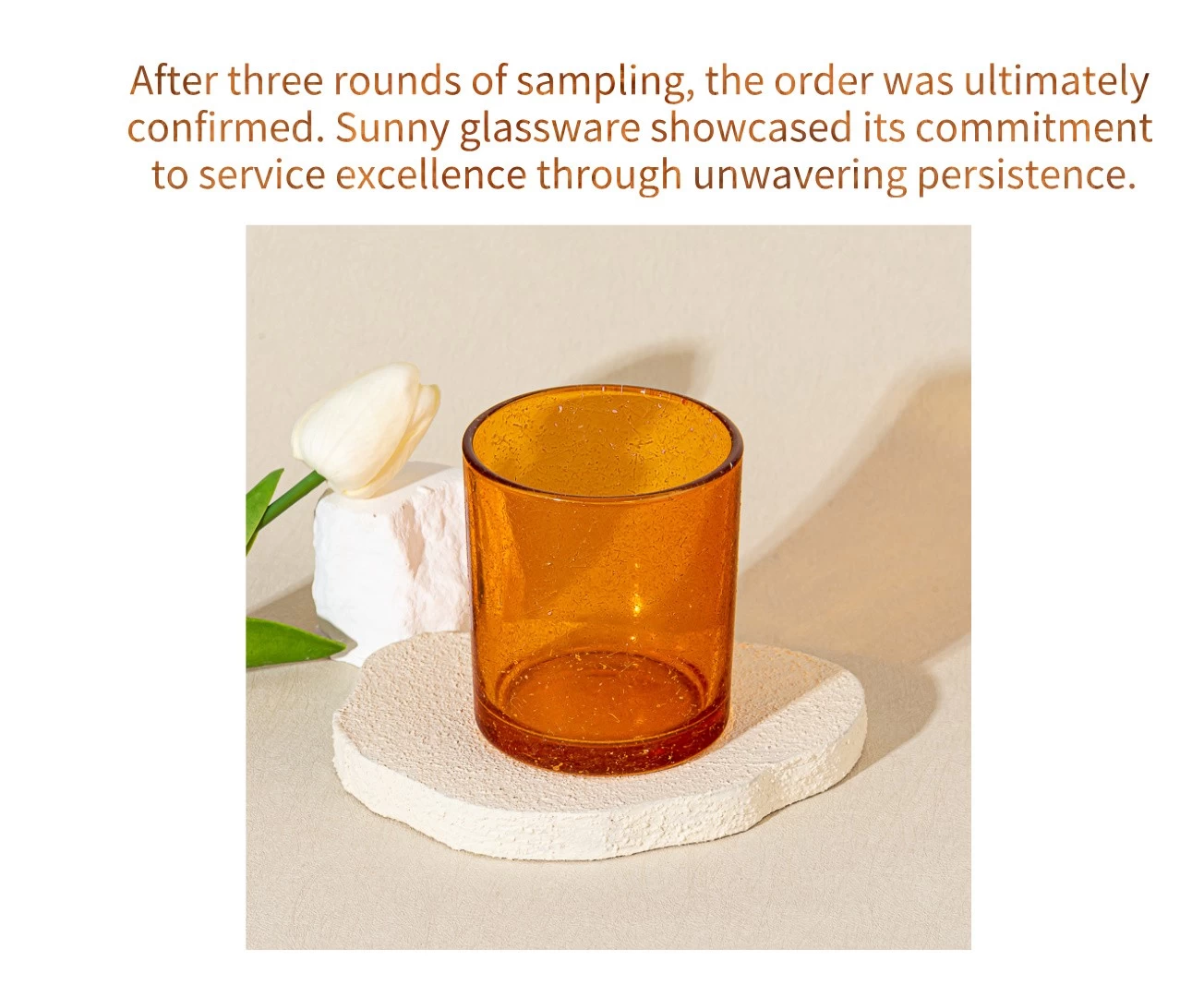 Matapos ang tatlong pag -ikot ng sampling, ang order ay sa huli ay nakumpirma.