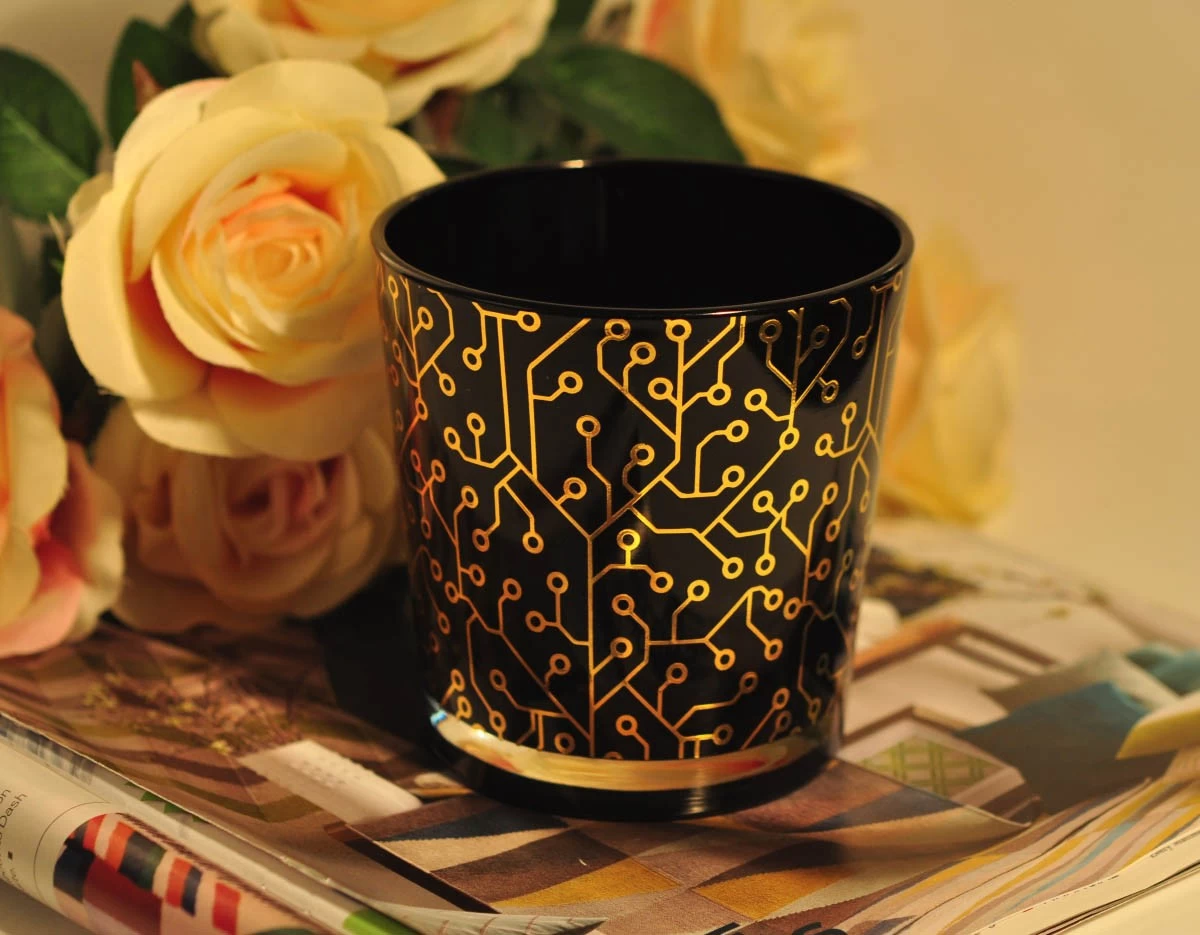 glass candle jars wholesale