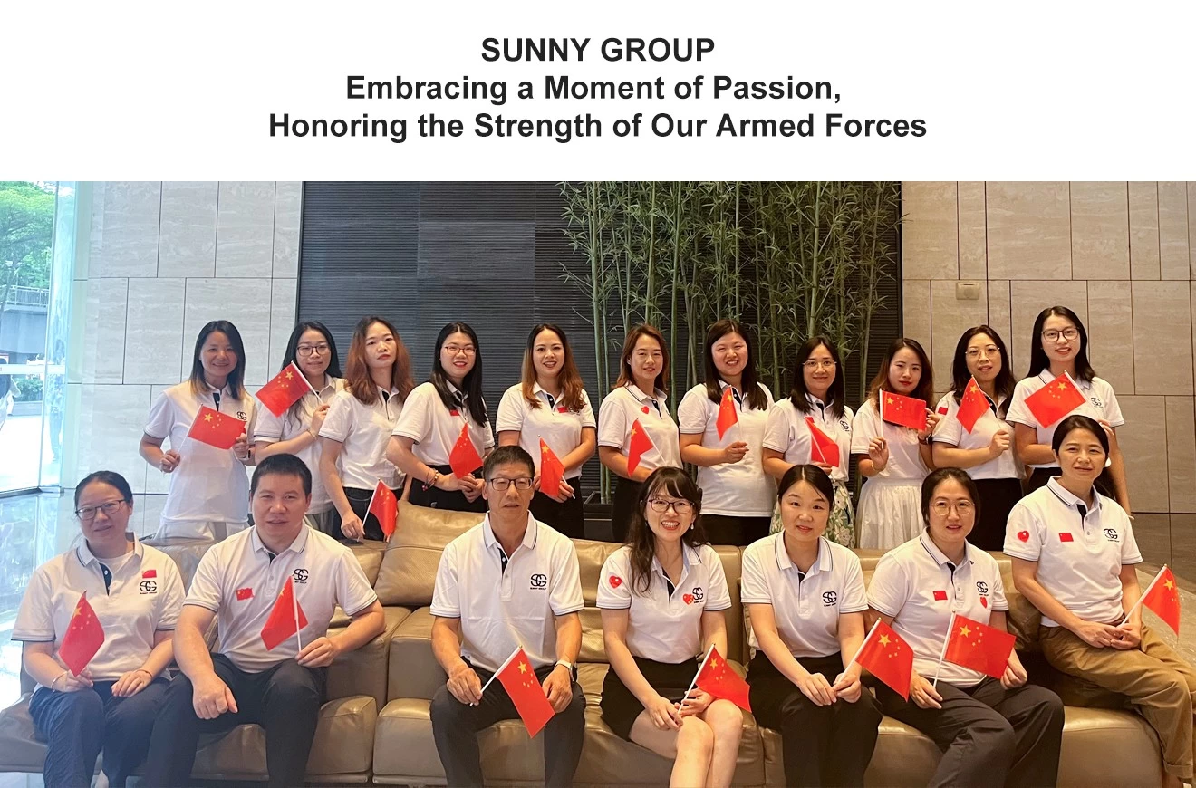 SUNNY GROUP | Embracing a Moment of Passion, Honoring the Strength of Our Armed Forces