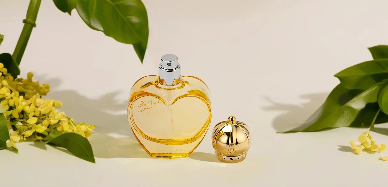 Wholesale Luxury Heart Crown Perfume Bottles
