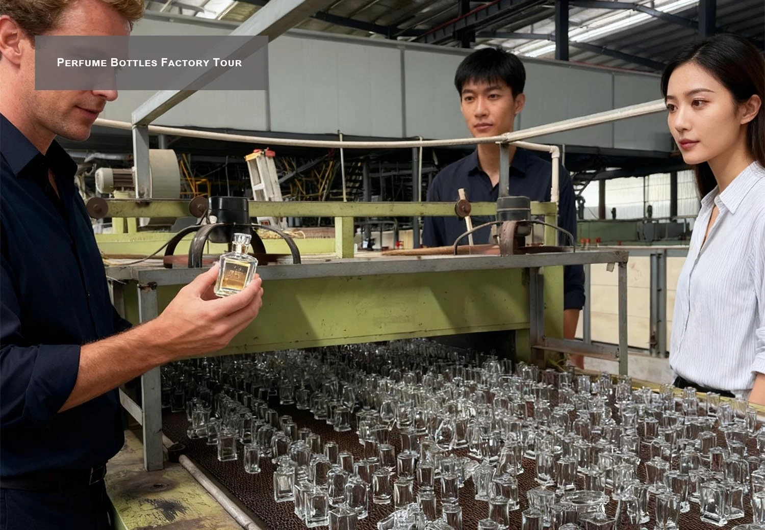 Anbefalet af en partnerklient – ​​sikrede den første 40HQ parfumeflaskebestilling inden for 24 timer