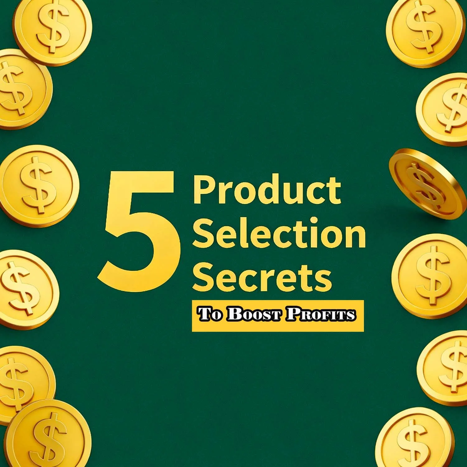 5 Product Selection Secrets to Boost Profits