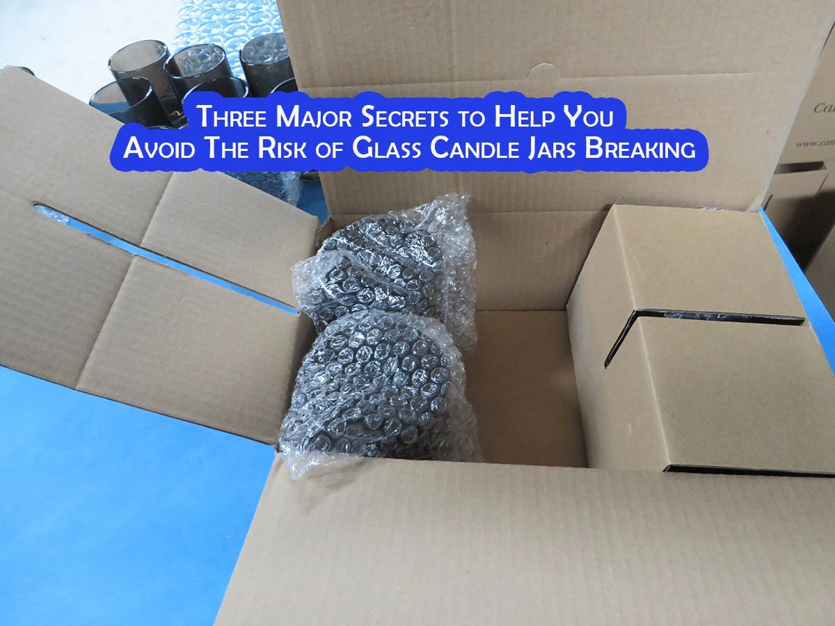 3 tips to help you avoid the risk of glass candlestick breakage