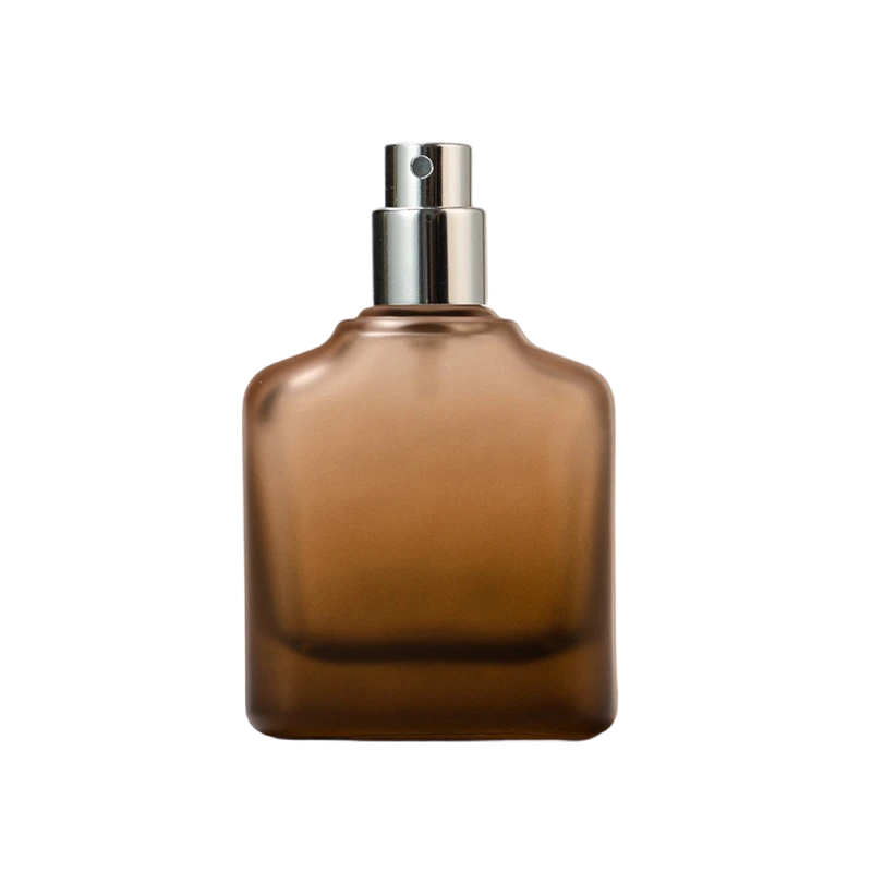 China Wholesale brown-toned matte high-end perfume bottles manufacturer