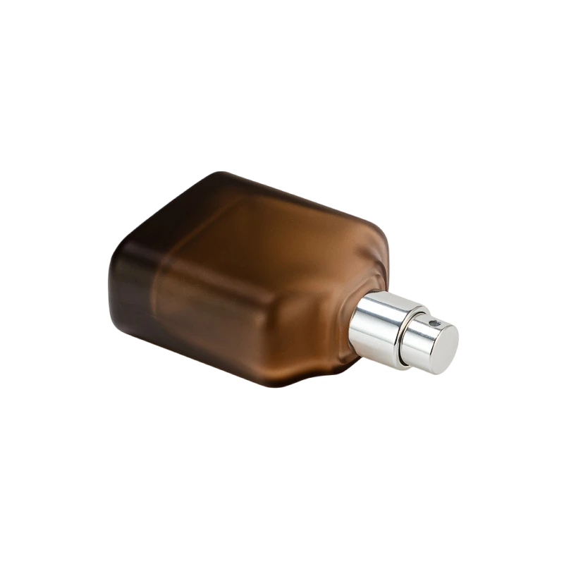 China Wholesale brown-toned matte high-end perfume bottles manufacturer