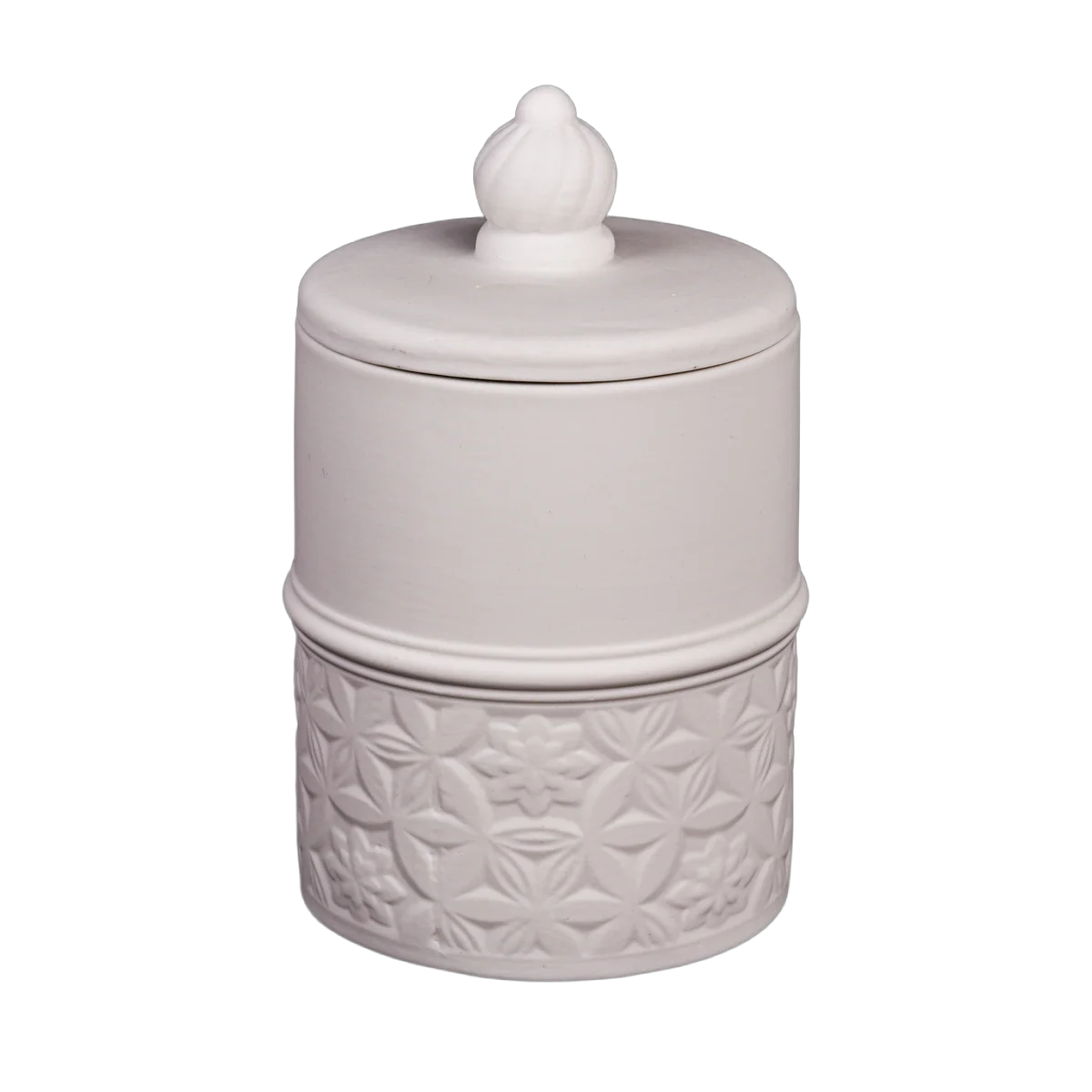 الصين الجملة الجرار شمعة السيراميك منحوتة ثلاثية الأبعاد مع أغطية لحاويات الديكور المنزلي الصانع