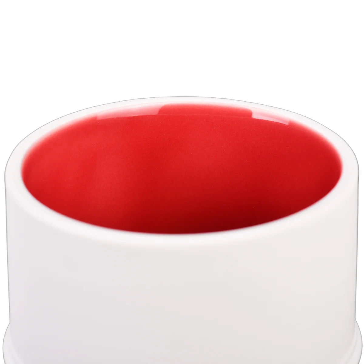 الصين الجملة مزيج اللون الأحمر والأسود الجرار شمعة السيراميك المعطرة مع الأغطية الصانع