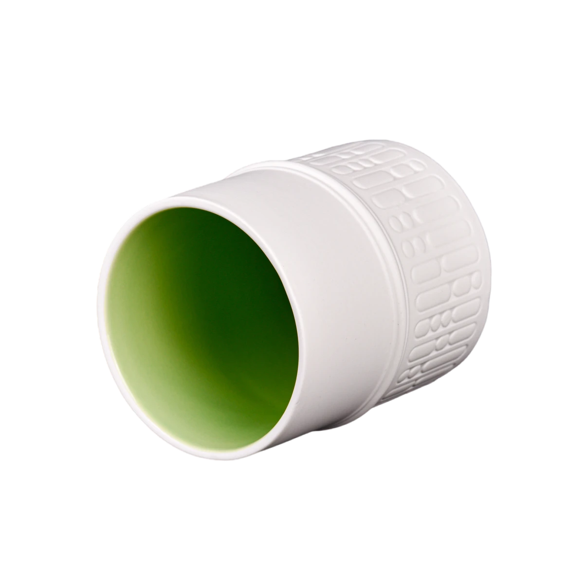 الصين الجملة الجرار شمعة السيراميك بسيطة وأنيقة مع الأغطية الصانع