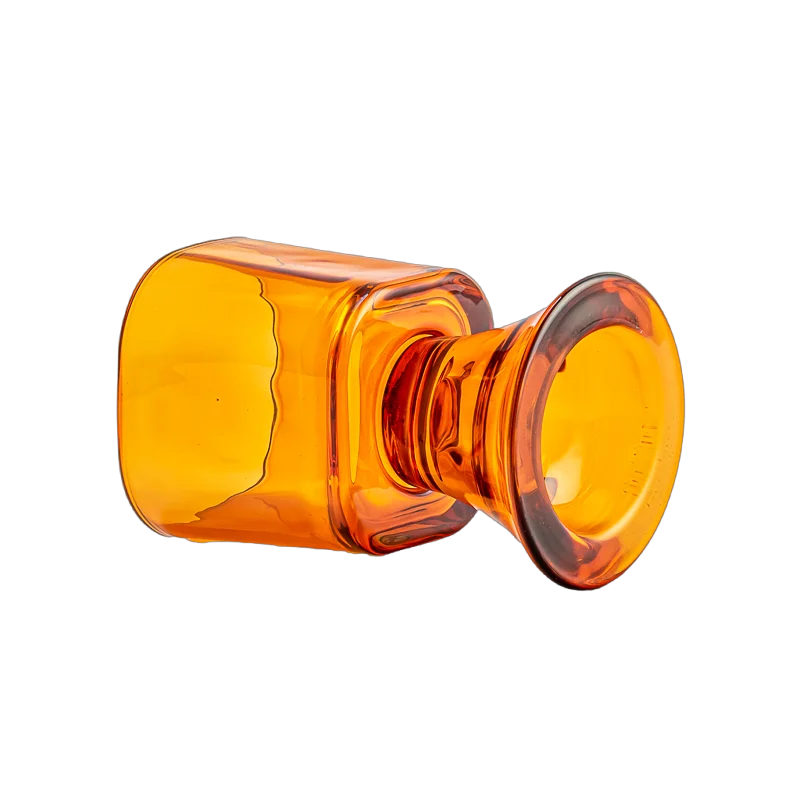 الصين الجملة عكس الجرار شمعة زجاجية خمر لحاويات الروائح الصانع