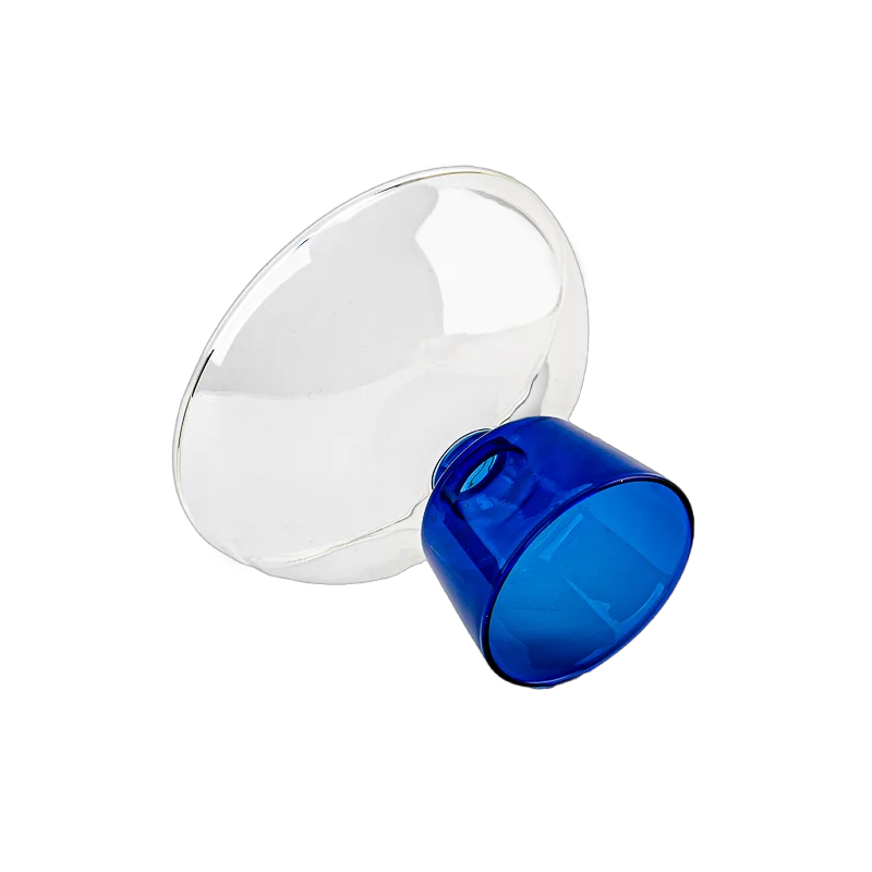 China Luxury custom light luxury high borosilicate dessert smoothie fruit cup manufacturer