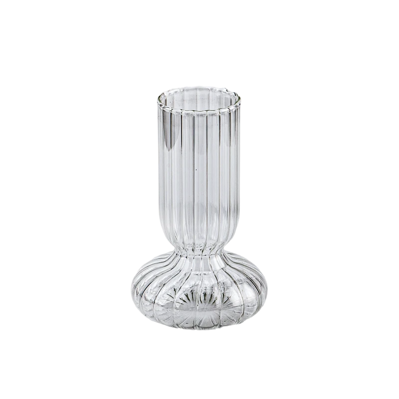 China Luxury custom bubble spherical vase decoration living room flower arrangement manufacturer