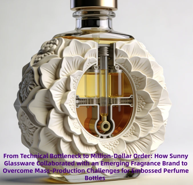 How Sunny Glassware Collaborated with an Emerging Fragrance Brand to Overcome Mass-Production Challenges for Embossed Perfume Bottles