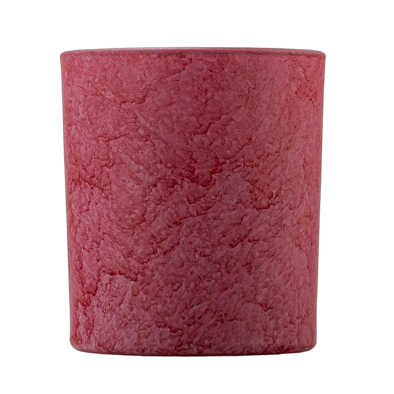 China Wholesale double-color classic glass candle jars manufacturer