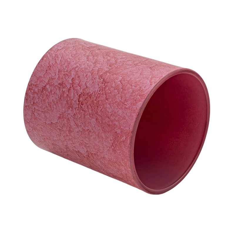 China Wholesale double-color classic glass candle jars manufacturer