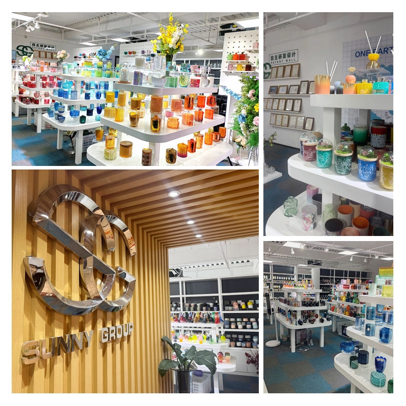 Custom Hand-Painted Aromatherapy Vessel Ceramic Candle Jars