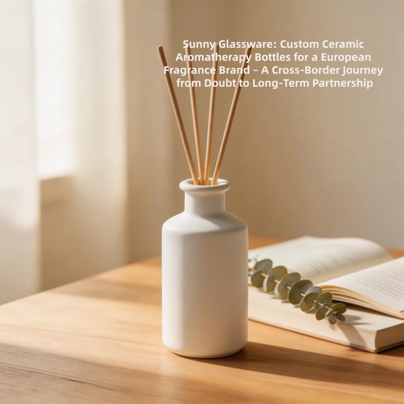 Sunny Glassware: Custom Ceramic Aromatherapy Bottles for a European Fragrance Brand