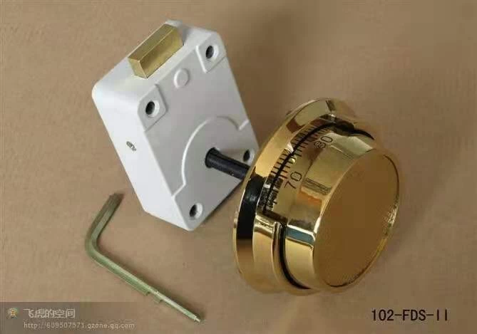 China three Wheels Mechanical Combination Safe Lock factory