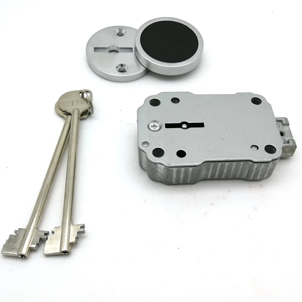 China made Mechanical key safe lock with 120mm tubular double bit keys