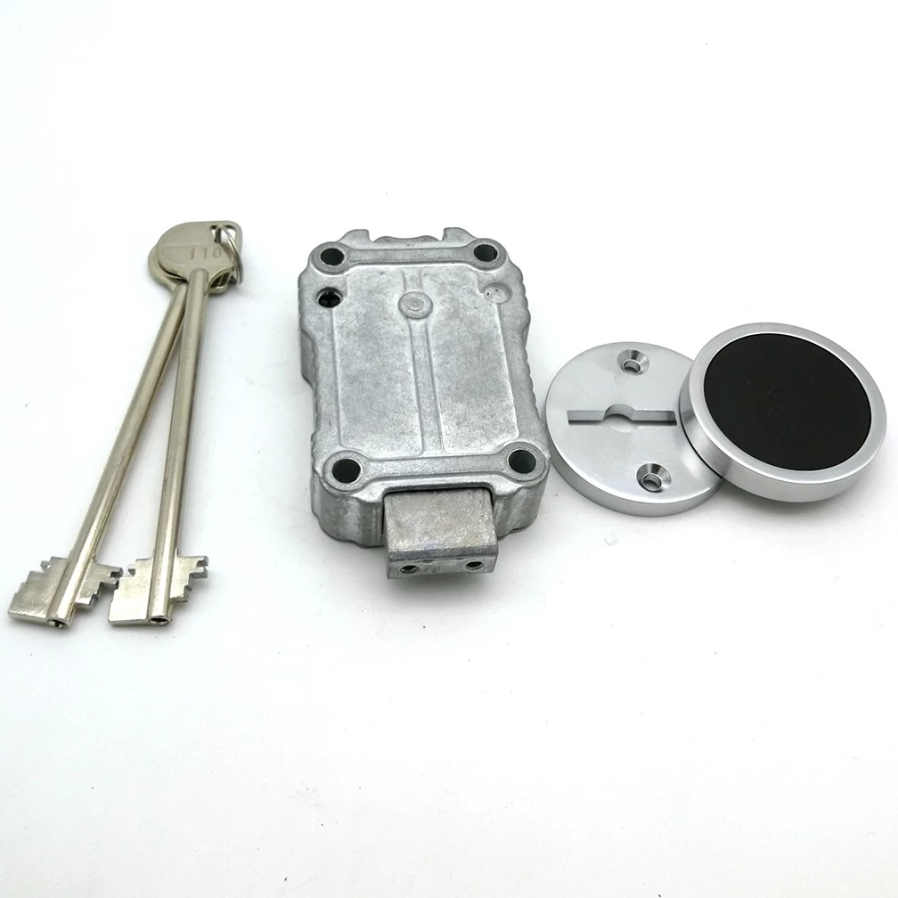 China made Mechanical key safe lock with 120mm tubular double bit keys